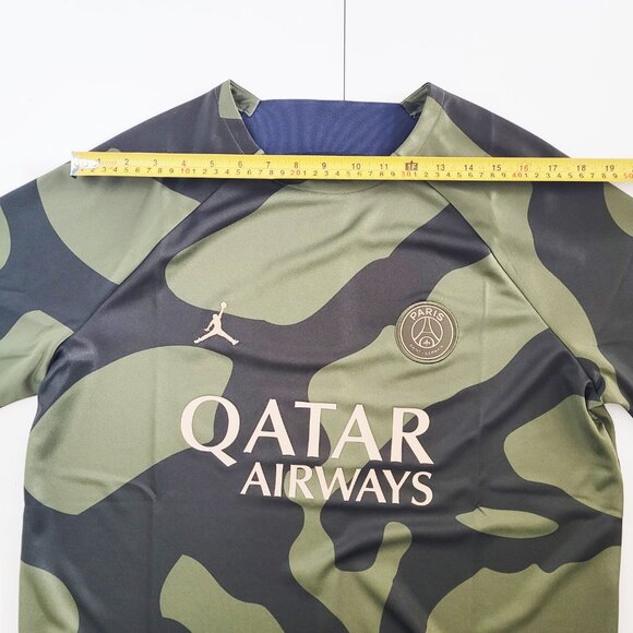 Nike Jordan Paris Saint-Germain PSG Pro Pre-Match Men Jersey Top - Large - Picture 7 of 12